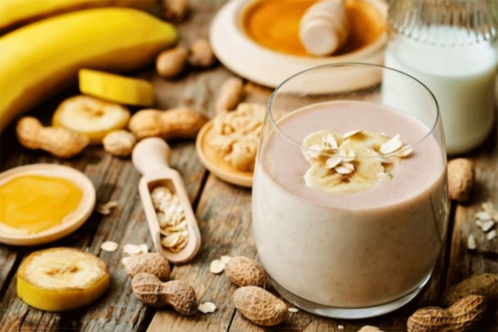 Sinh tố Peanut Butter Chocolate Smoothie