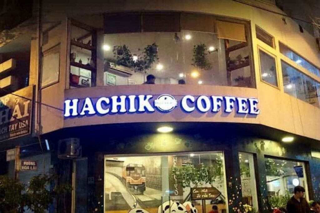 Quán cafe Hachiko Coffee