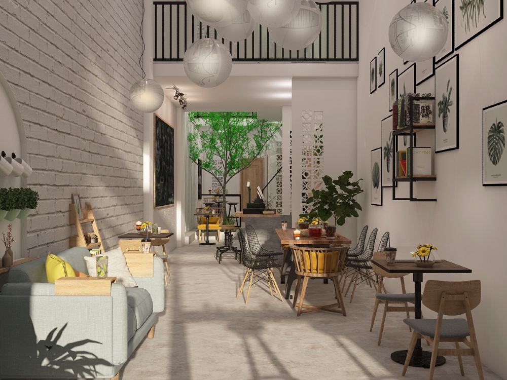 25 Mẫu thiết kế quán cafe vỉa hè đẹp hút khách 2023