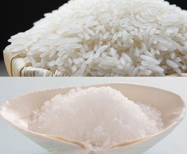 gạo muối