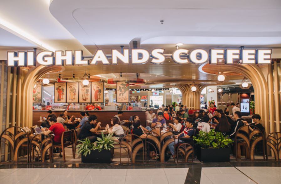 Chuỗi cafe Highland Coffee nhượng quyền