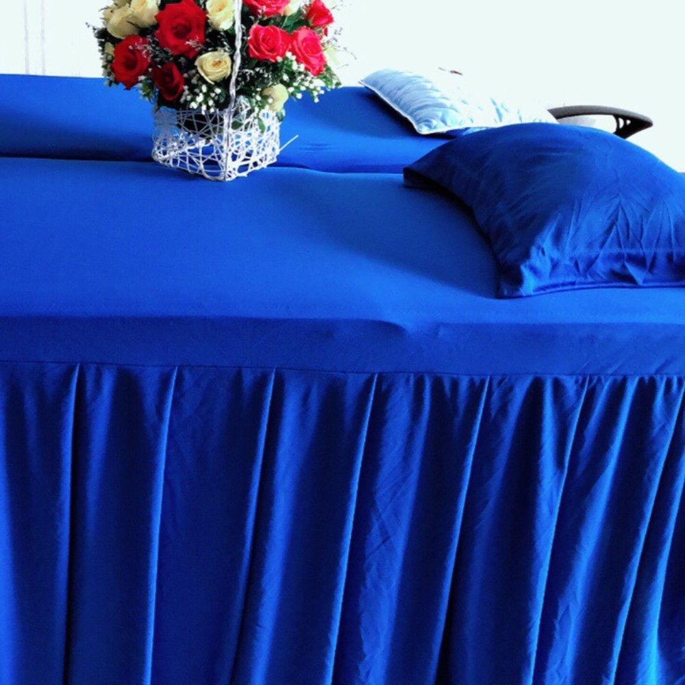 ga giường spa xanh