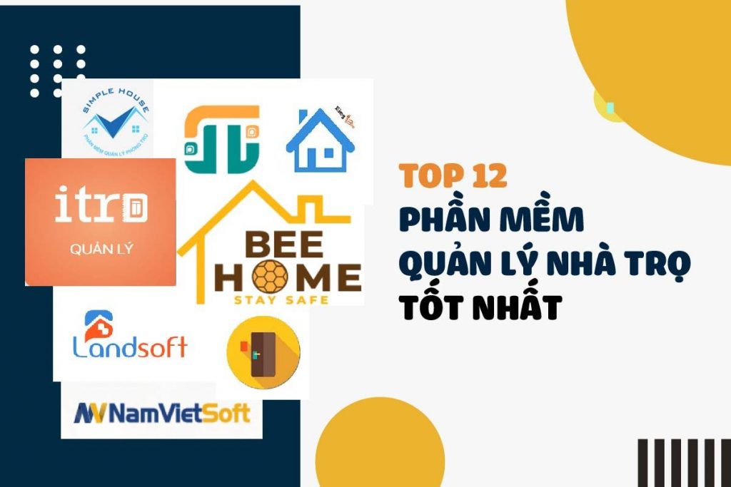 Top 12 phần mềm quản lý nhà trọ – nhà cho thuê (2021)