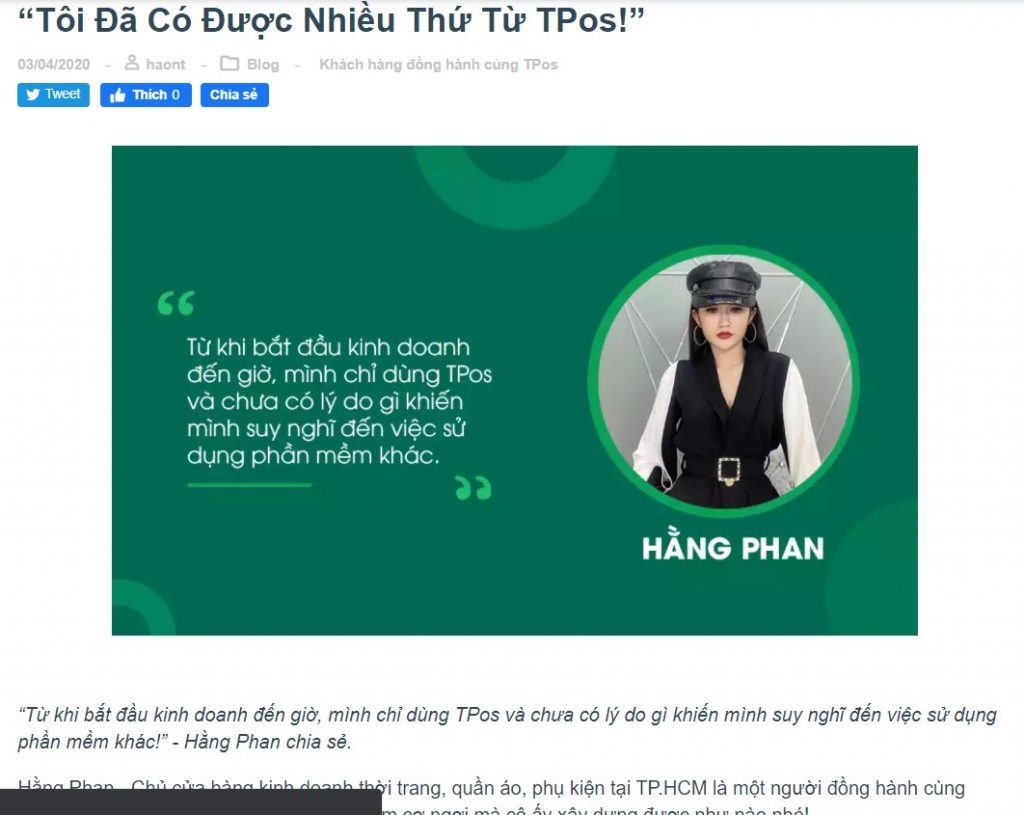 khách hàng tpos