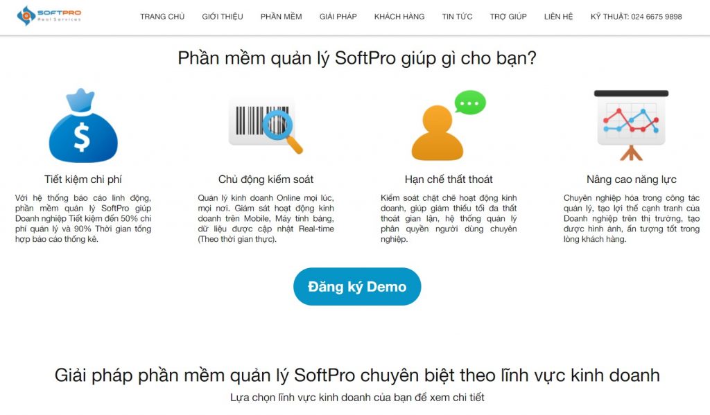 giao diện softpro