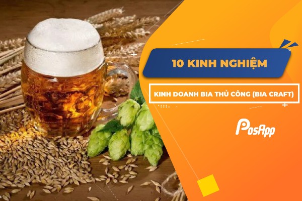 kinh doanh quán bia thủ công