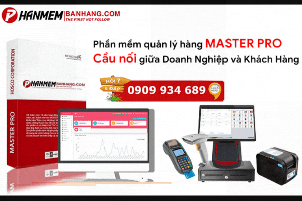 Phần mềm quản lý bán hàng Master Pro