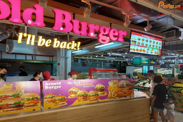 Cửa hàng thức ăn nhanh / fastfood Arnold Burger
