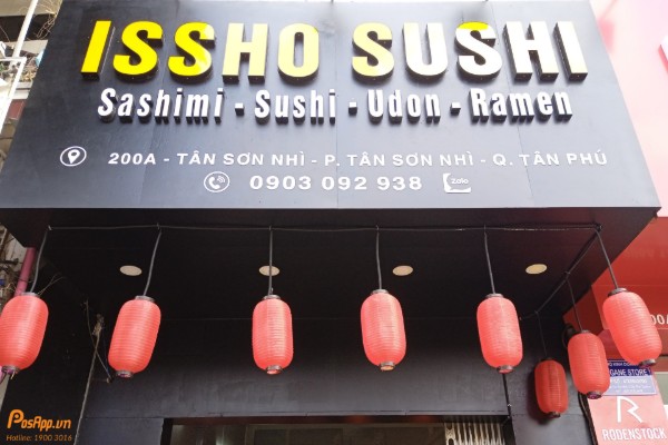 bìa issho sushi