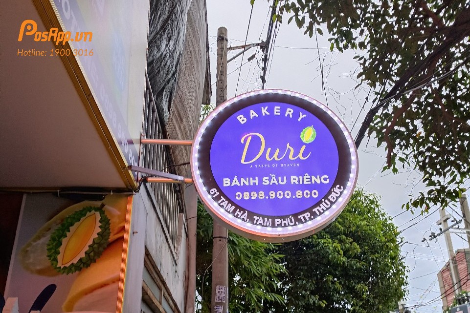 Tiệm bánh sầu riêng Duri