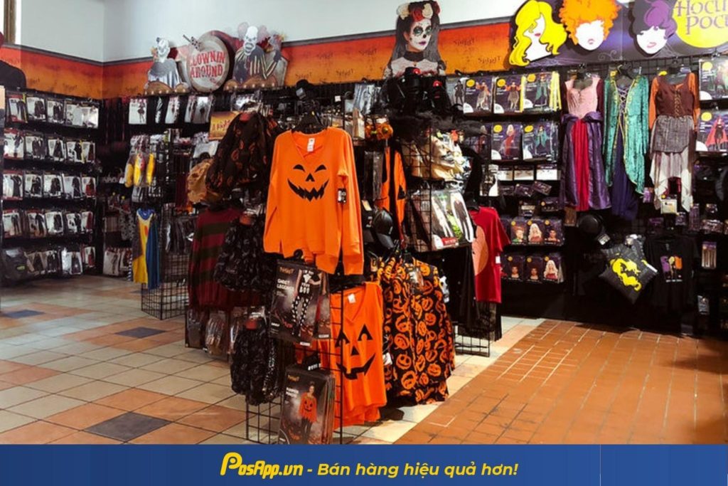 Cửa hàng bán đồ hóa trang halloween