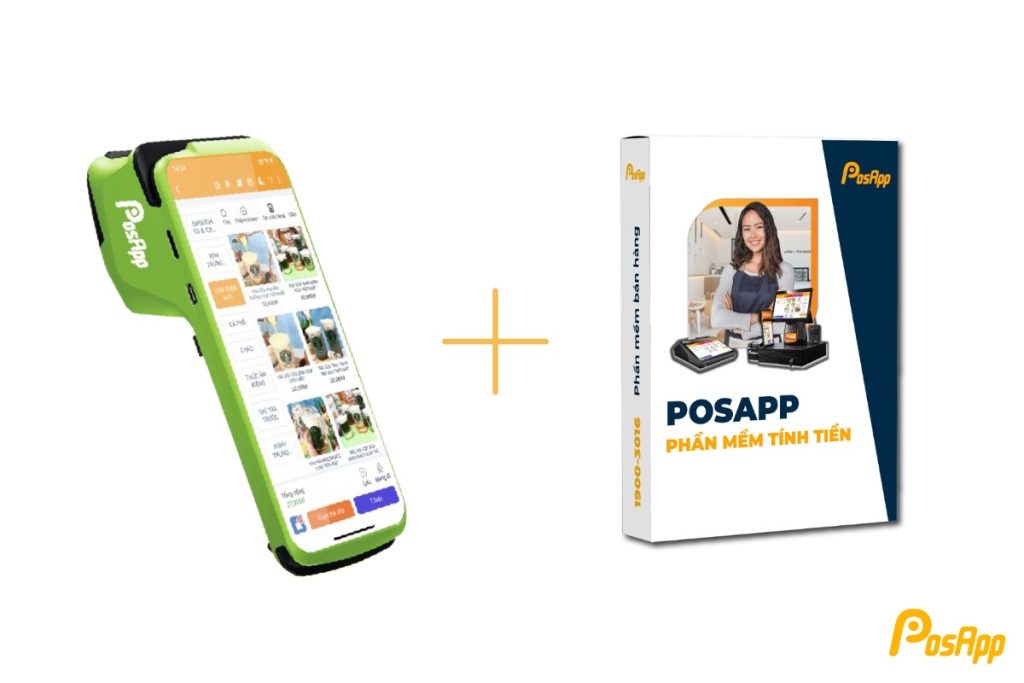 Smartpos Pro tích hợp phần mềm PosApp
