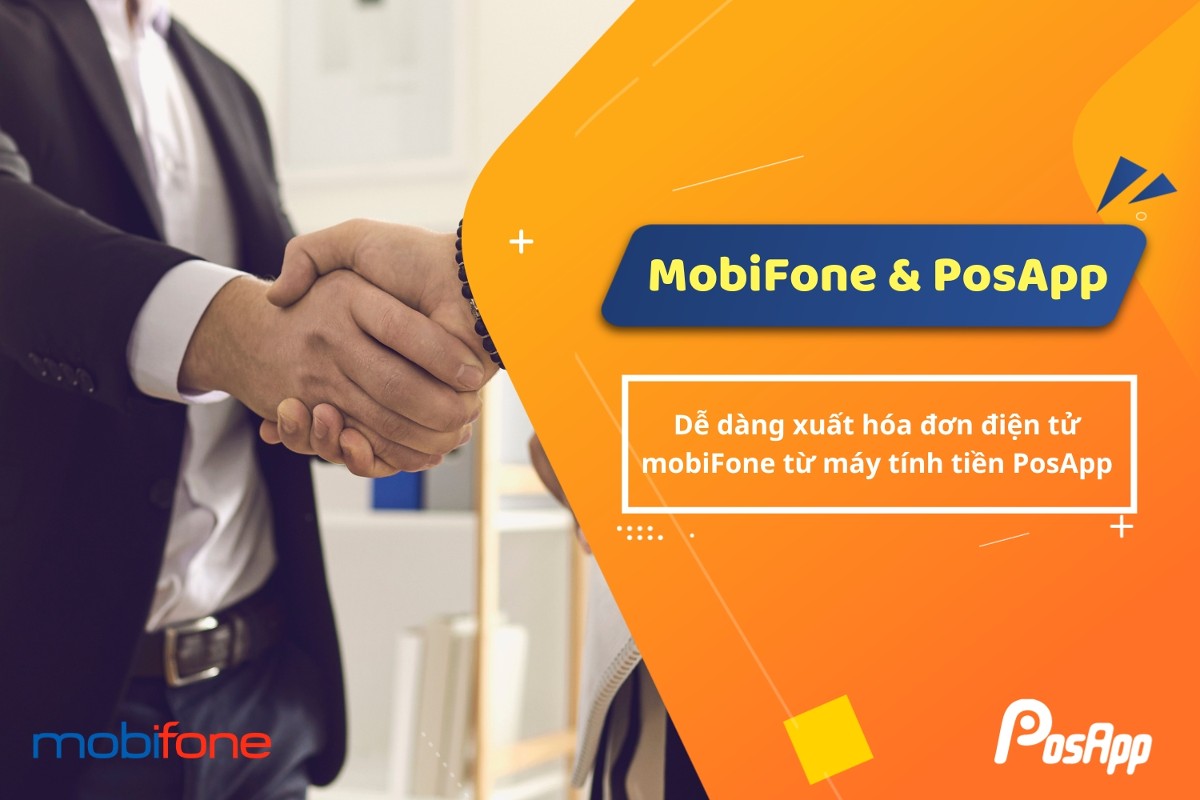 PosApp hợp tác MobiFone Invoice