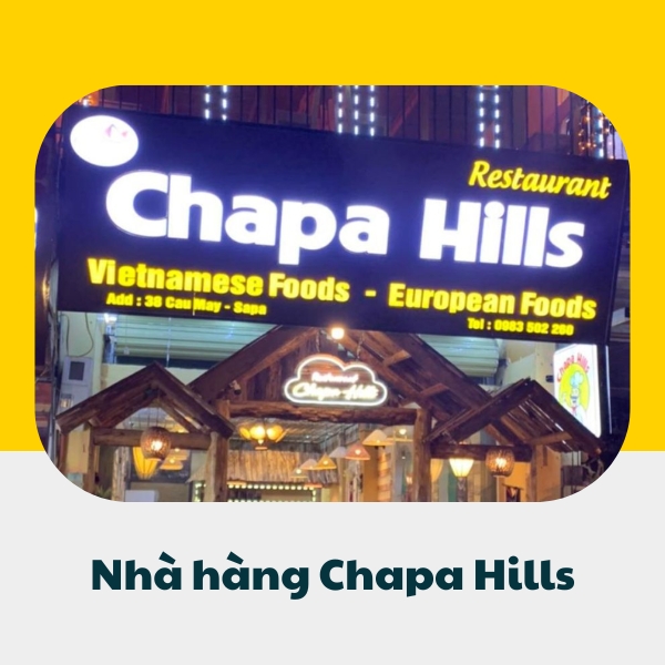 Nhà hàng Chapa hills