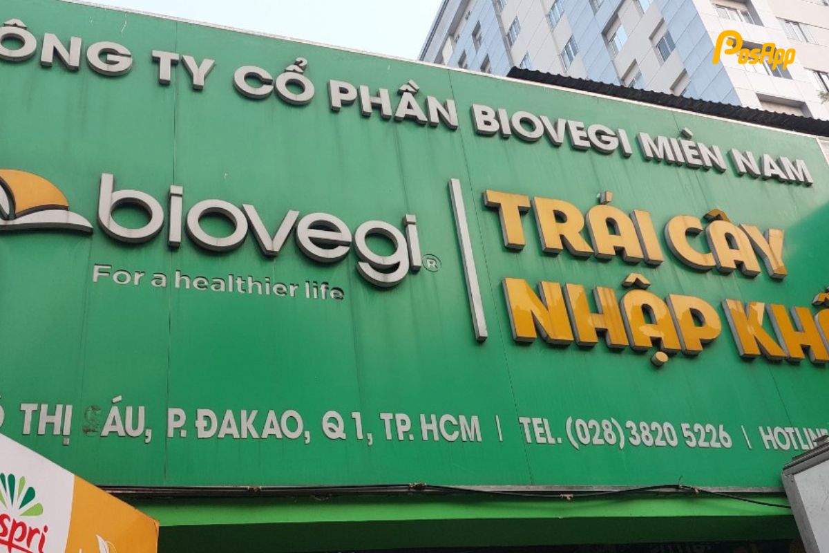 Cửa hàng trái cây Biovegi