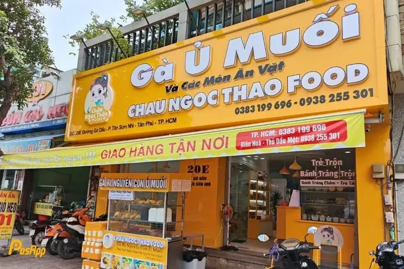 Ga u muoi - Chau Ngoc Thao Food