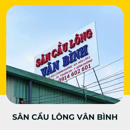 Sân cầu lông Vân Bình