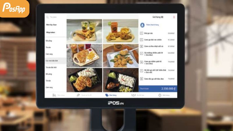 Phần mềm quản lý quán cà phê iPOS.vn