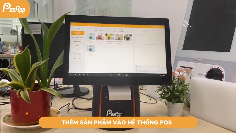 Thêm sản phẩm vào hệ thống POS