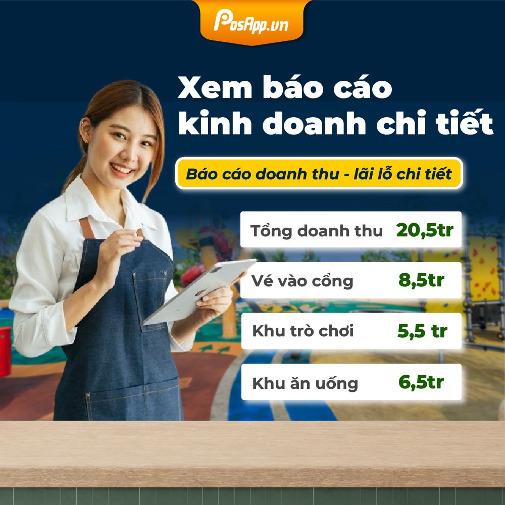 báo cáo khu vui chơi