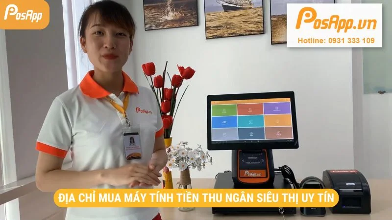 Địa chỉ mua máy tính tiền thu ngân siêu thị uy tín