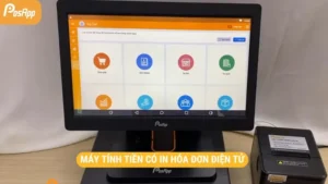 Máy tính tiền có in hóa đơn điện tử tiện lợi