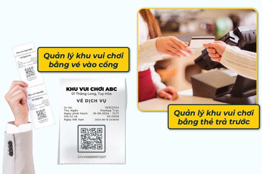 quản lý vé vào cổng