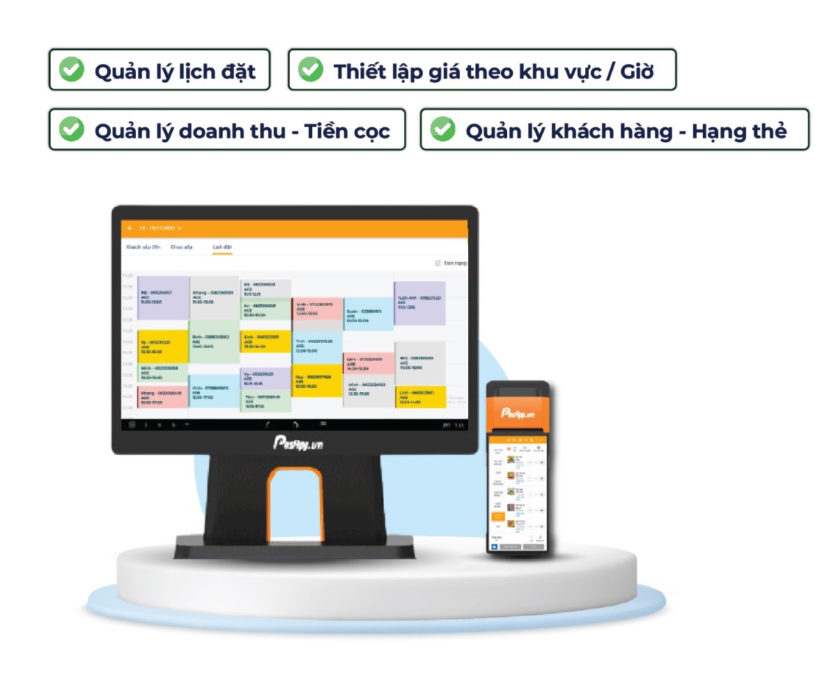 phần mềm quản lý sân cầu lông