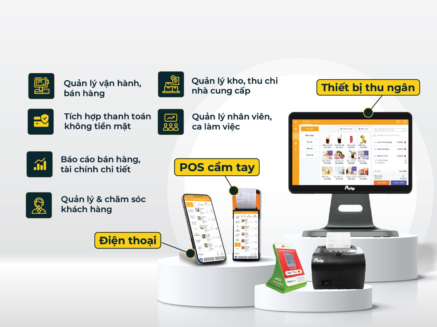 hỗ trợ quản lý bán hàng