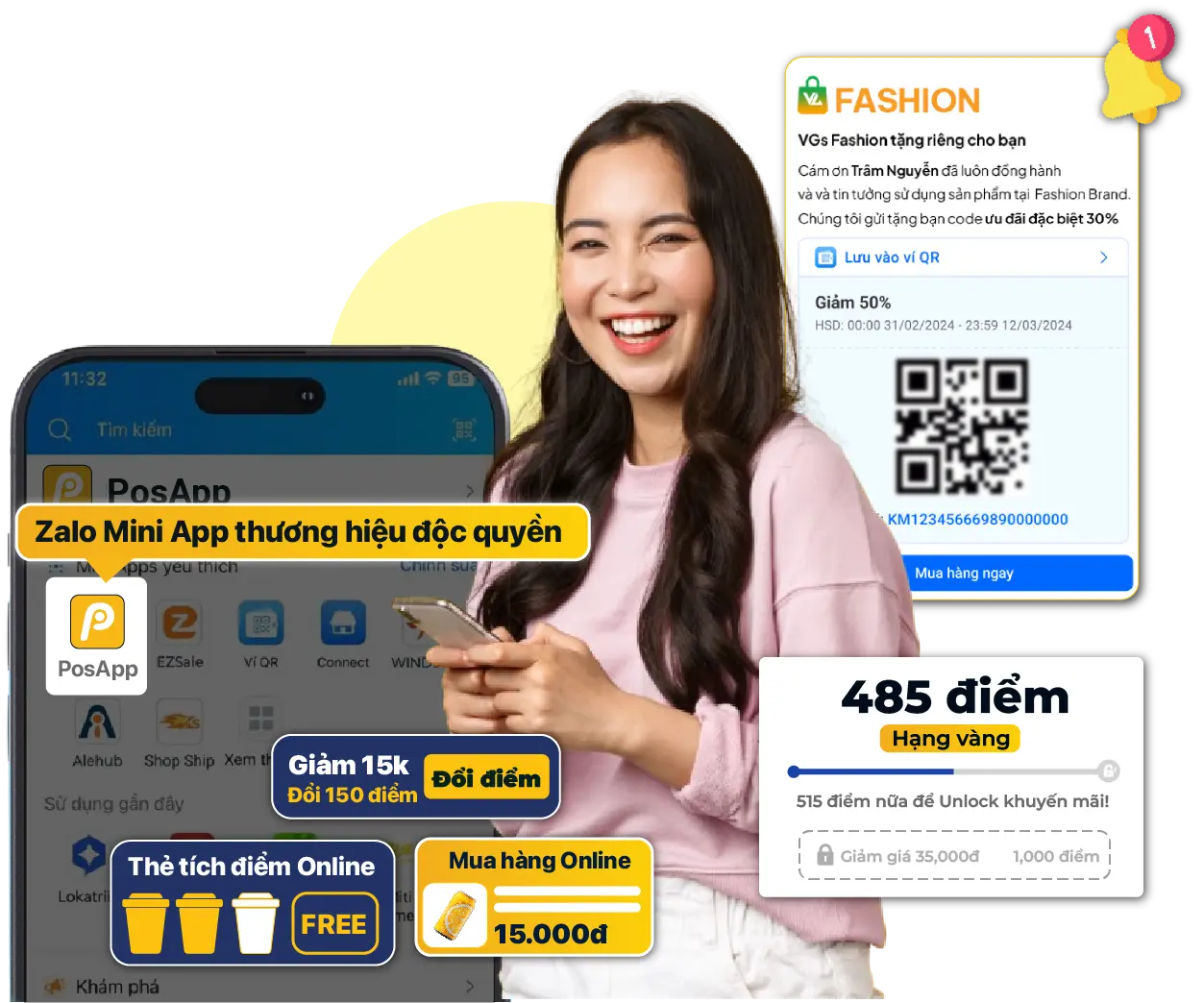 phần mềm tích điểm