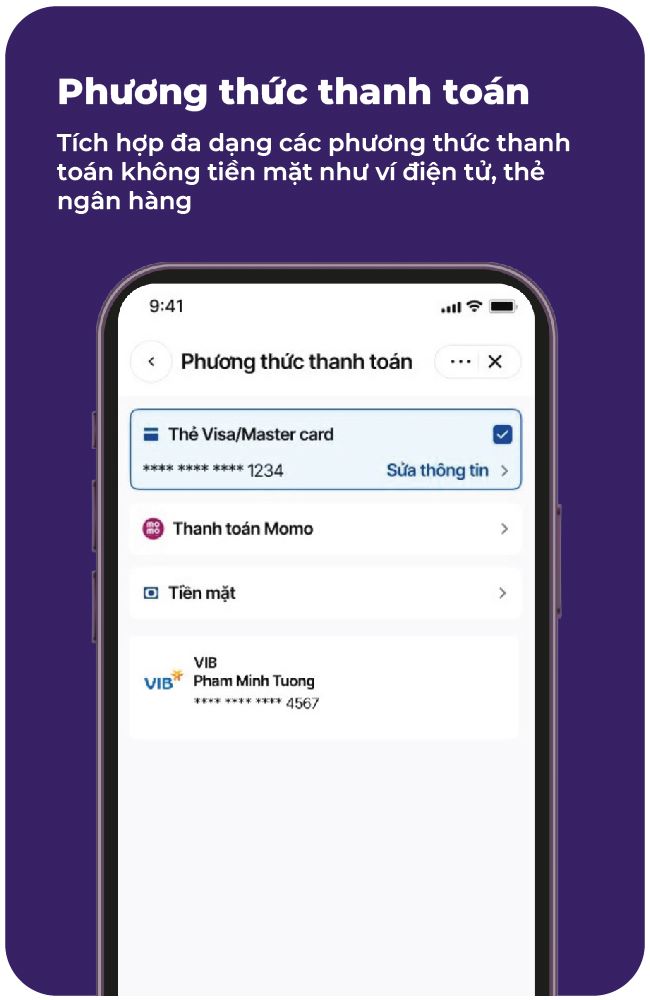 phương thức thanh toán