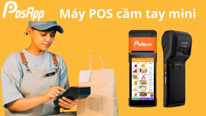 Máy POS cầm tay mini và di động