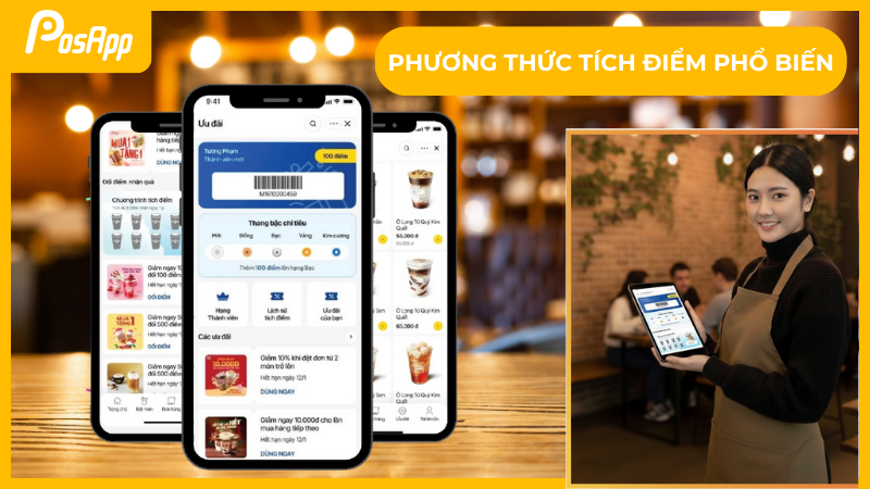 Các phương thức tích điểm điện tử phổ biến