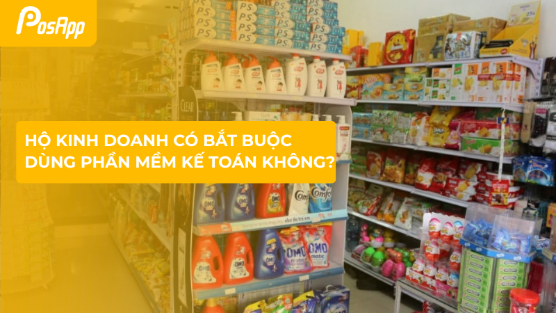 Hộ kinh doanh có bắt buộc dùng phấn mềm kế toán không?