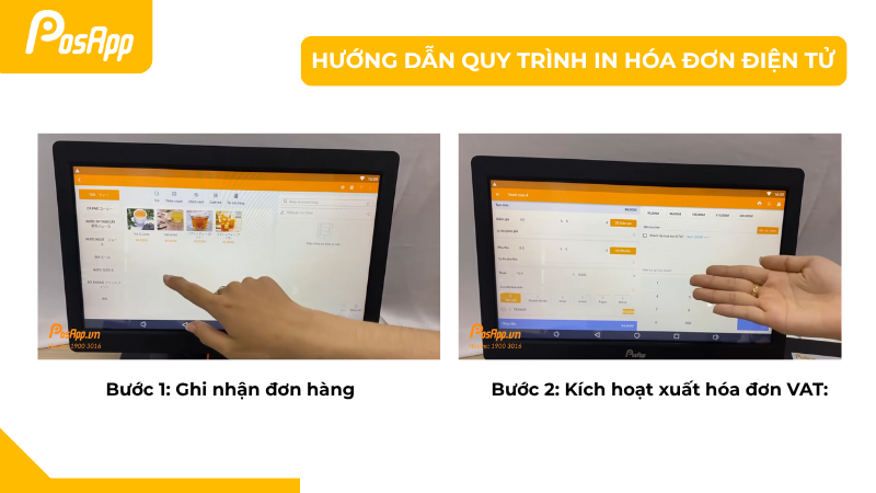 Quy trình in hóa đơn điện tử bước 1 2