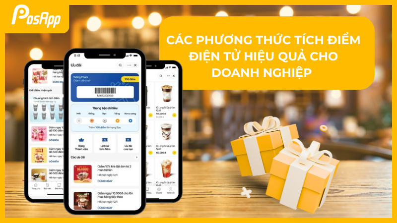 Các phương thức tích điểm điện tử hiệu quả cho doanh nghiệp