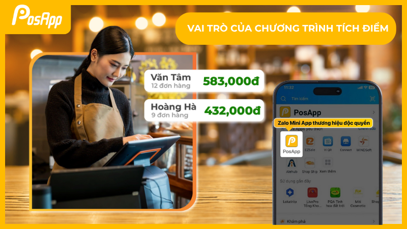 Vai trò các chương trình tích điểm