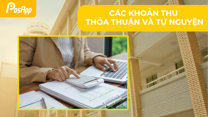 Các khoản thu thỏa thuận và tự nguyện tại trường học
