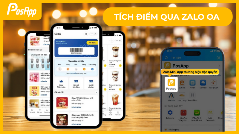 Tích điểm qua Zalo OA