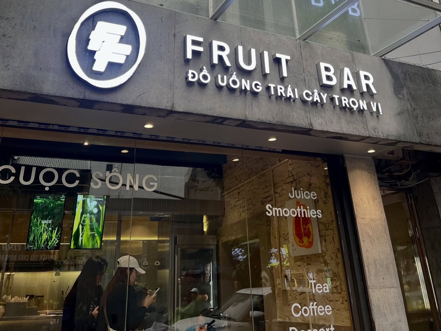 Điểm phục vụ đồ uống FF Fruit Bar