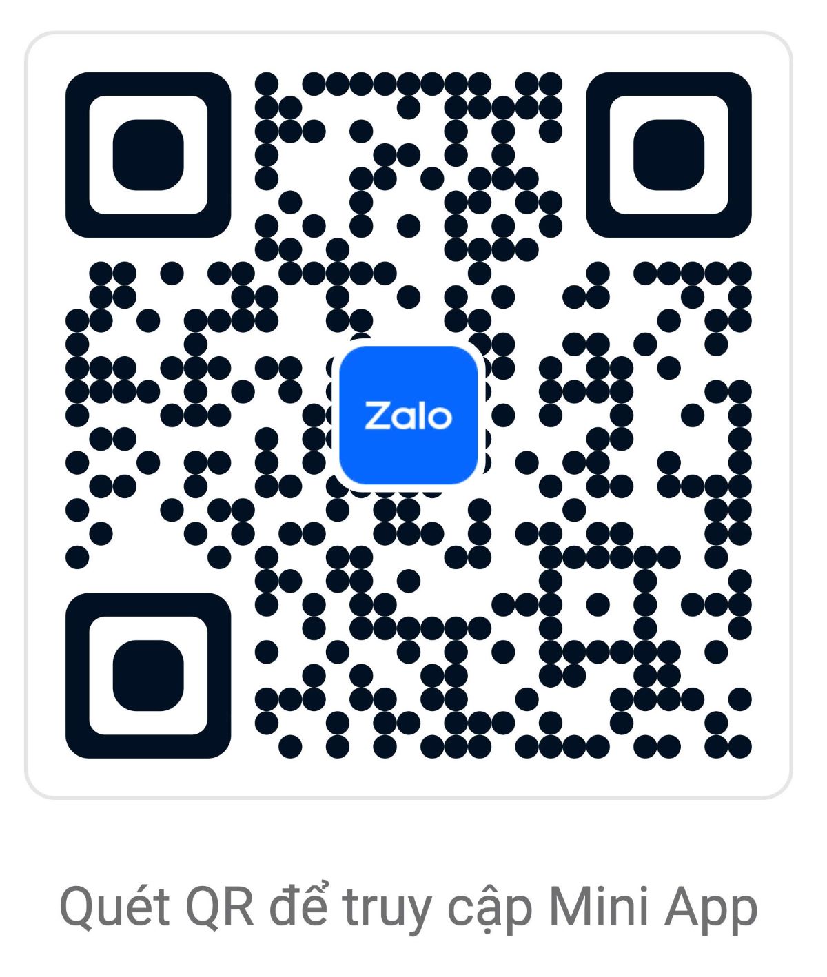 QR Zalo Mini App Hồng Trà Ngô Gia