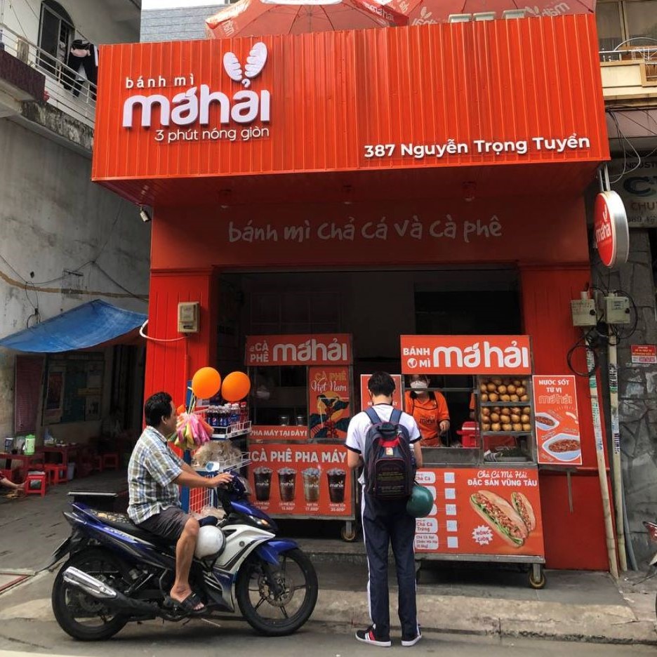 Điểm bán thực tế Bánh Mì Má Hải