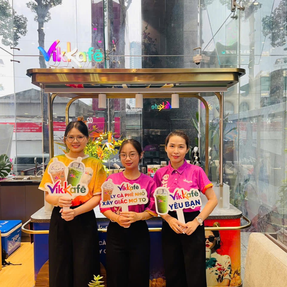 Không gian điểm bán Vikkafe