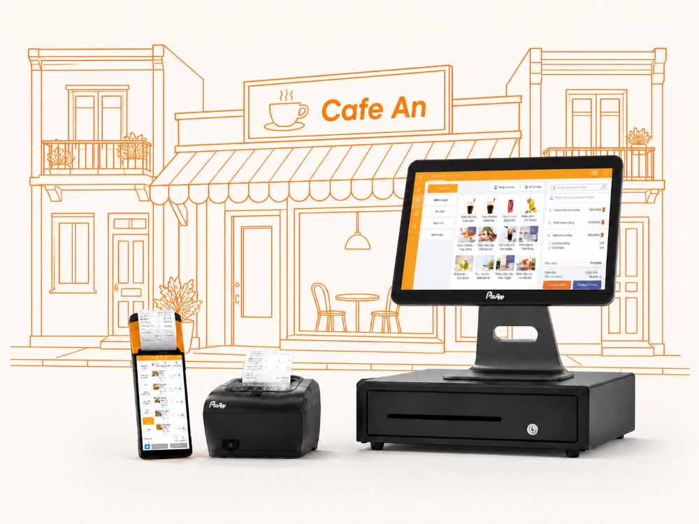 Giải pháp PosApp quản lý cửa hàng và điểm bán