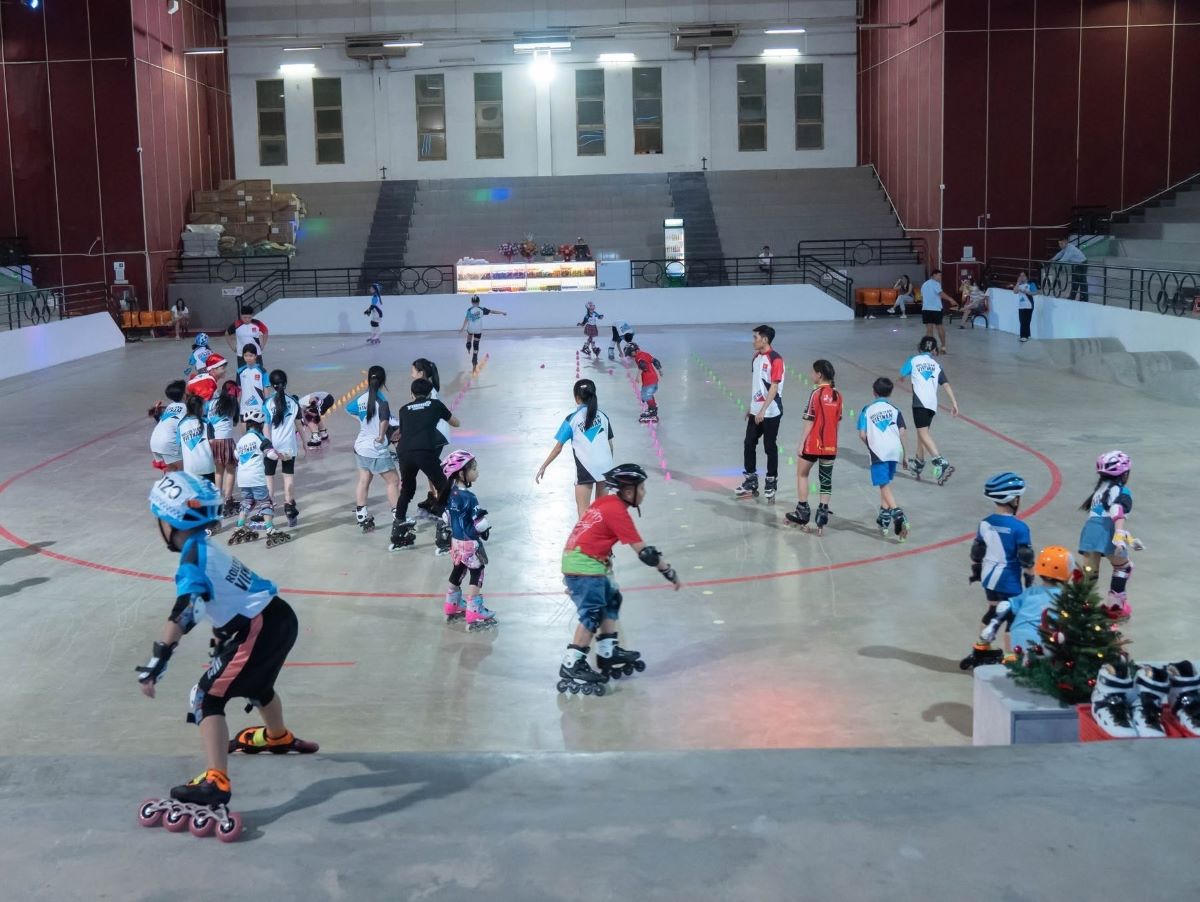Hình ảnh thực tế tại Vietnam Roller Rink